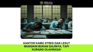 alat fitness untuk kantor