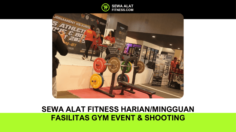 Fasilitas Sewa Alat Fitness event dan shooting