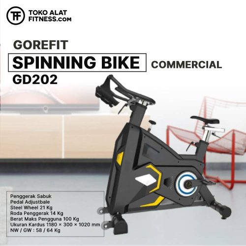 GD202 Gorefit Spinning Bike Commercial